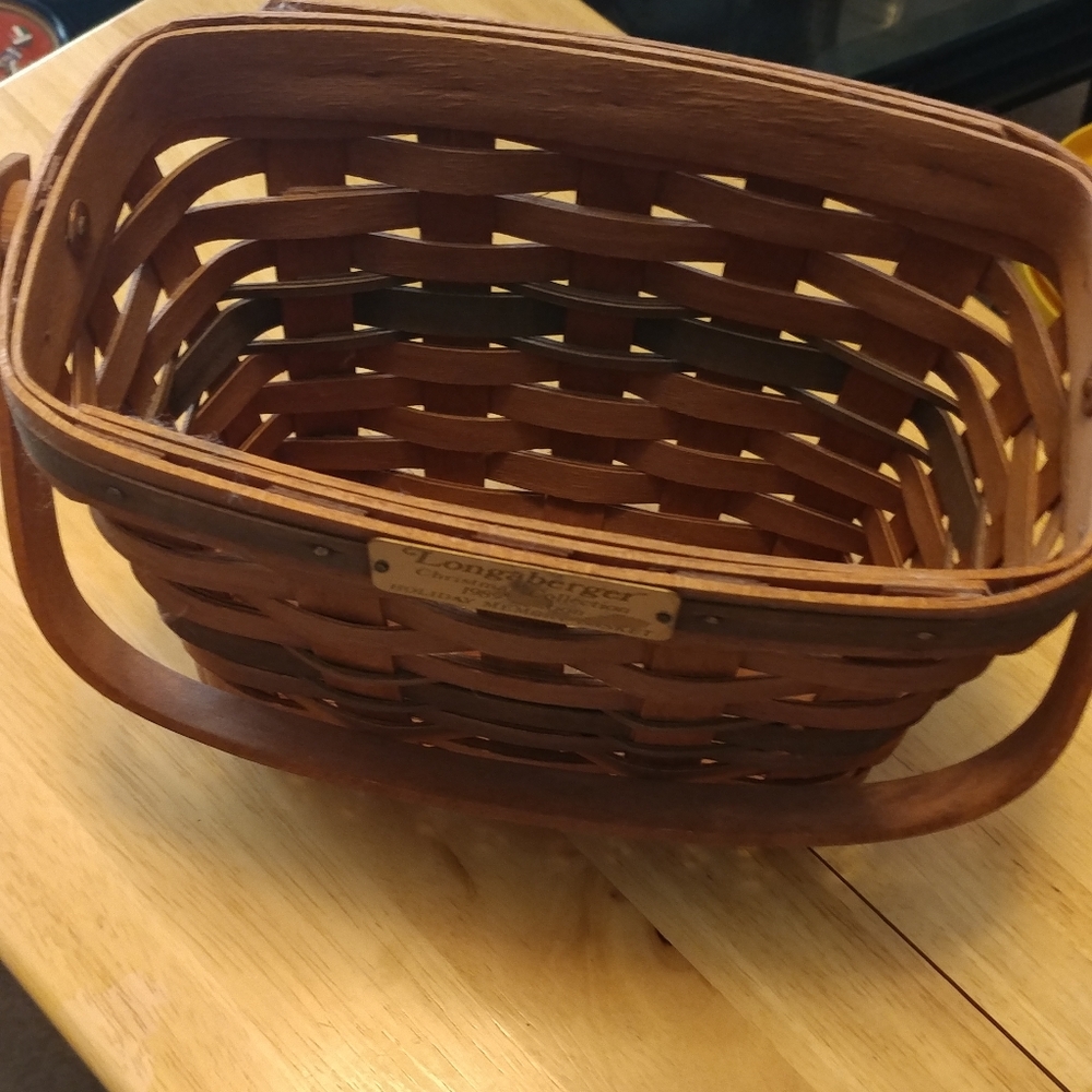 LONGABERGER XMas Basket, Vintage